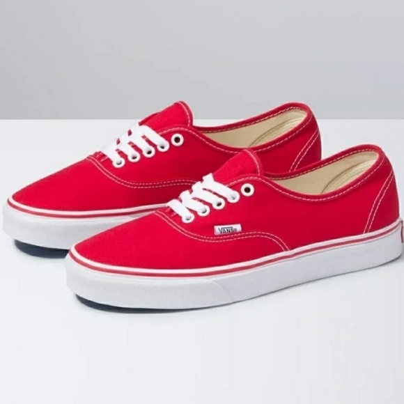 Vans Authentic (Red) UnisexSkate Shoes size men's - Picture 7 of 12